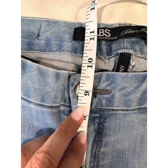 ABS Allen B Schwartz Denim Jeans Women's Sz: 30 Blue Light Wash Skinny Jeans - Picture 12 of 16